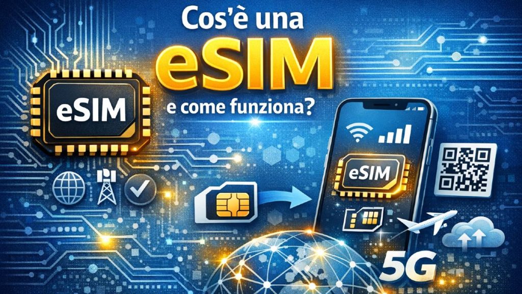 Cos’è un’eSIM e come funziona? Guida completa